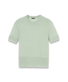 JOSEPH 【洗える】キャッシュエアー　ショートスリーブニット