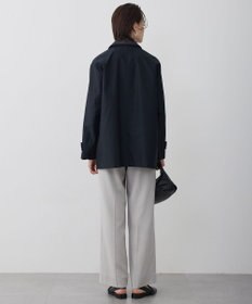 ICB L 【配色襟取り外し可能】ライトモールスキン キルトライナー付きバーンジャケット