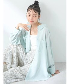 earth music&ecology ウ゛ィンテージボタンフロントポケットシャツ