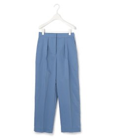 ICB 【洗える】 エコナイロンストレッチ ワイドストレートパンツ