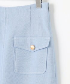 Feroux 【洗える】フラップナロー スカート