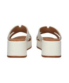 Bridget Birkin 【Bridget Birkin】サイドカットビジューウェッジミュールサンダル