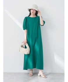 earth music&ecology リサイクルポリエステルブレンドＡラインワンピース