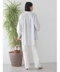 AMERICAN HOLIC 接触冷感Ｗポケット袖タックシャツチュニック