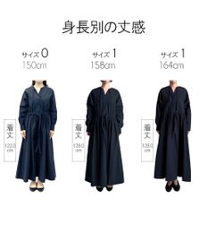 #Newans 【撥水加工/洗濯機可能】ドルマンスリーブドロストワンピース