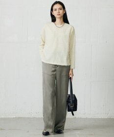 自由区 L 【カタログ掲載】ループカットジャカードプルオーバー ブラウス