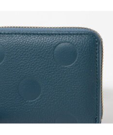 UNBILLION ペルケ perche / ドット型押し・ジャバラカードウォレット