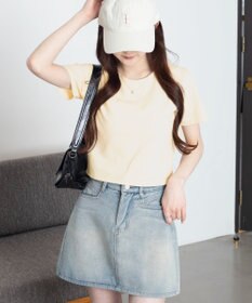 WEGO 【7色/SMLサイズ展開】コンパクトフィットT
