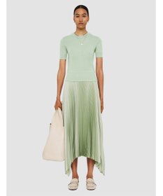 JOSEPH 【洗える】キャッシュエアー　ショートスリーブニット