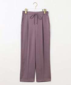 ANY SIS 【洗える】サテンドロストイージー パンツ