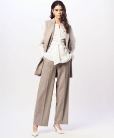 23区 S CANCLINI スキッパーベルト付き ブラウス