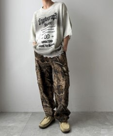 WEGO ダメージボーダーニットプルオーバー(SS)