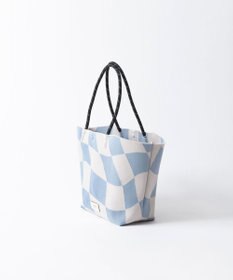 TRICOTE 【軽くて丈夫】FLOW ブロックチェック バッグ