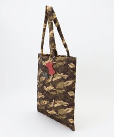 LA BAGAGERIE 【LA BAGAGERIE×HELLO KITTY】リボンチャーム付き　キルティングトート