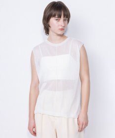 NAVE シアーニット ノースリーブ