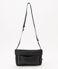 Y'SACCS はっ水ドットジャカード リサイクルレザーコンビ ショルダー