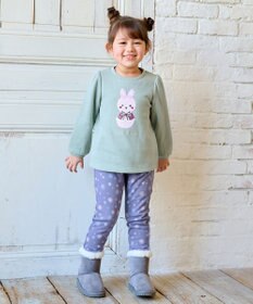 ANY KIDS 裏シャギーミラクルスパンコールトレーナー