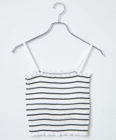 WEGO ２WAYシャーリングキャミ