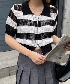 WEGO WZIPニットカーデ