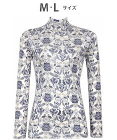 WACOAL あったかTシャツ あったかインナー アウターとしても利用可 保温性 ハイネック 10分袖 長袖 レディース CLD726 /ワコール