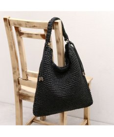 UNBILLION カシュカシュ cachecache / パラコードハンドルクロッシェトート カゴバッグ