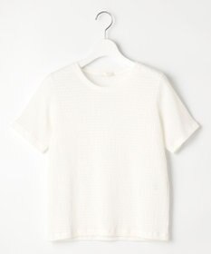 自由区 【洗える】シャーリングジャージー Tシャツ