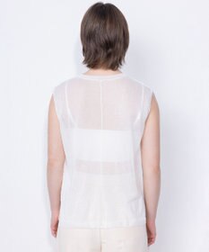 NAVE シアーニット ノースリーブ