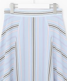 自由区 L 【WEB限定】ランダムストライプ セットアップワンピース