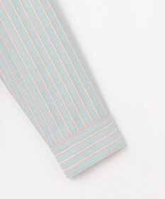 J.PRESS LADIES ストライプジャージー フリル カットソー