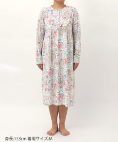 tsumori chisato SLEEP ツモリチサト ワンピース 長袖 ルームウェア 綿混(本体) レディース UNX582 /ワコール