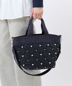 LeSportsac BUCKET TOTE W PEARLS/ディープシーパール