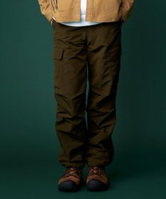 JOSEPH ABBOUD MOUNTAIN 【ECO撥水/起毛裏地】マイクロリップワッシャー カーゴ パンツ