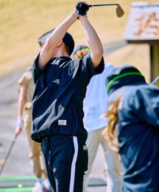 PW CIRCULUS 【撥水加工/ ストレッチ】【MEN】ハーフジップシャツ ゴルフ