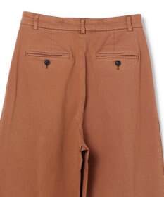 BEIGE， 【洗える・Oggi 11月号掲載】HAMLIN / コットンストレッチ2タックワイドパンツ