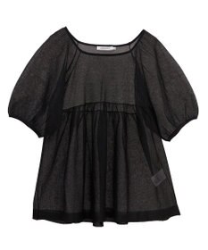 AMERICAN HOLIC シアーパフスリーブニットプルオーバー