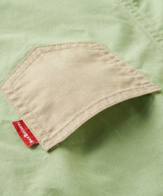 MIKI HOUSE HOT BISCUITS 【70-110cm】 レトロ ロゴ刺繍 オーバーオール