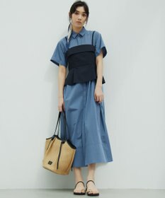 23区 【CLASSY.6月号掲載】雑材ミドル トートバッグ