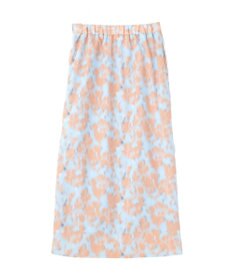 CRAFT STANDARD BOUTIQUE フラワープリントスリットロングスカート