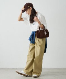 russet  スエード2WAYミニボストンバッグ(CE-1570-WEB)