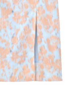 CRAFT STANDARD BOUTIQUE フラワープリントスリットロングスカート
