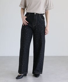 Green Parks ・ＥＬＥＮＣＡＲＥ　ＤＵＥ　ラインストーンデニム