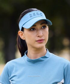 ZERO HALLIBURTON 【雑誌掲載】 立体ロゴサンバイザー 85062