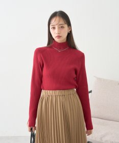 earth music&ecology 【イージーケア】【洗濯機洗い可】レンチング(TM)エコヴェロ(TM)(リブタートル)