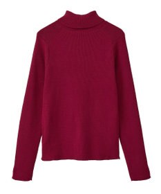 earth music&ecology 【イージーケア】【洗濯機洗い可】レンチング(TM)エコヴェロ(TM)(リブタートル)