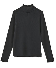 earth music&ecology 【イージーケア】【洗濯機洗い可】レンチング(TM)エコヴェロ(TM)(リブタートル)