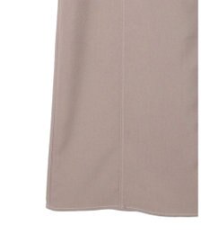 earth music&ecology 配色ステッチパフスリーブワンピース