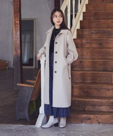 earth music&ecology 2WAYカラーロングコート