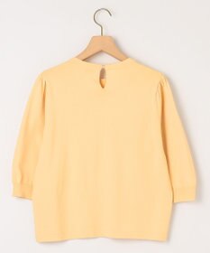 組曲 【UVケア・接触冷感】MINA 6分袖ニットプルオーバー