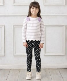 ANY KIDS 総柄 カット パンツ