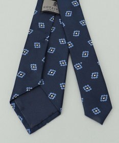 GOTAIRIKU 【日本製】西陣ネクタイ_ネイビー×サックス系